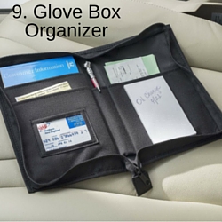 9. Glove Box Organizer